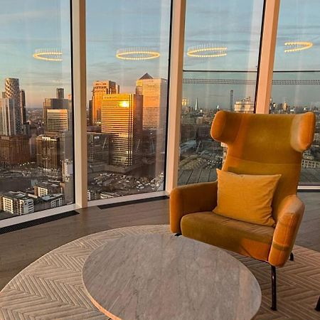 Luxury Modern 2 Bed Flat With Balcony And City View - Canary Wharf City Center London Kültér fotó